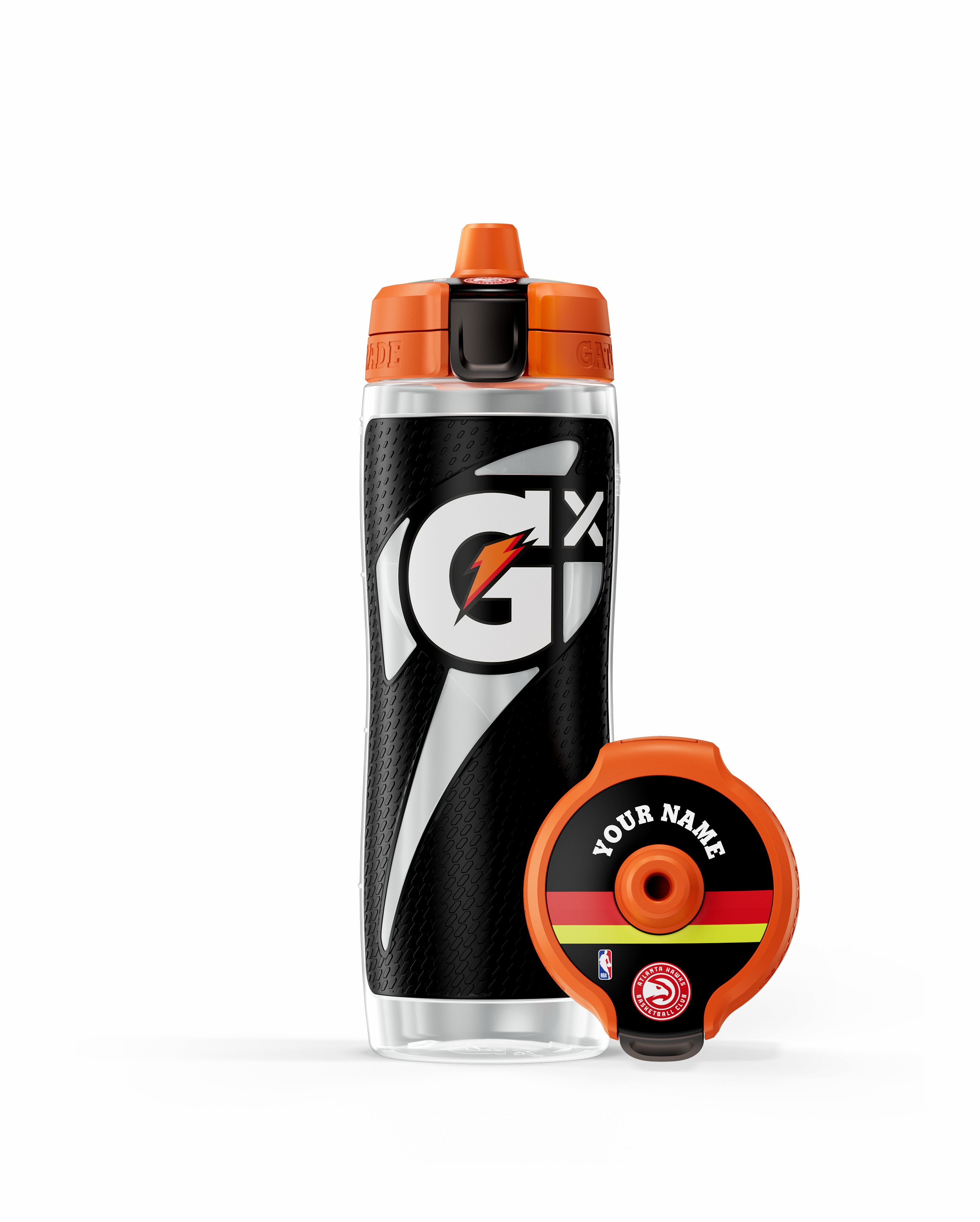 Atlanta Hawks Gatorade Gx NBA Water Bottle (30 oz) Bundle Bottles | 2984SXIMP