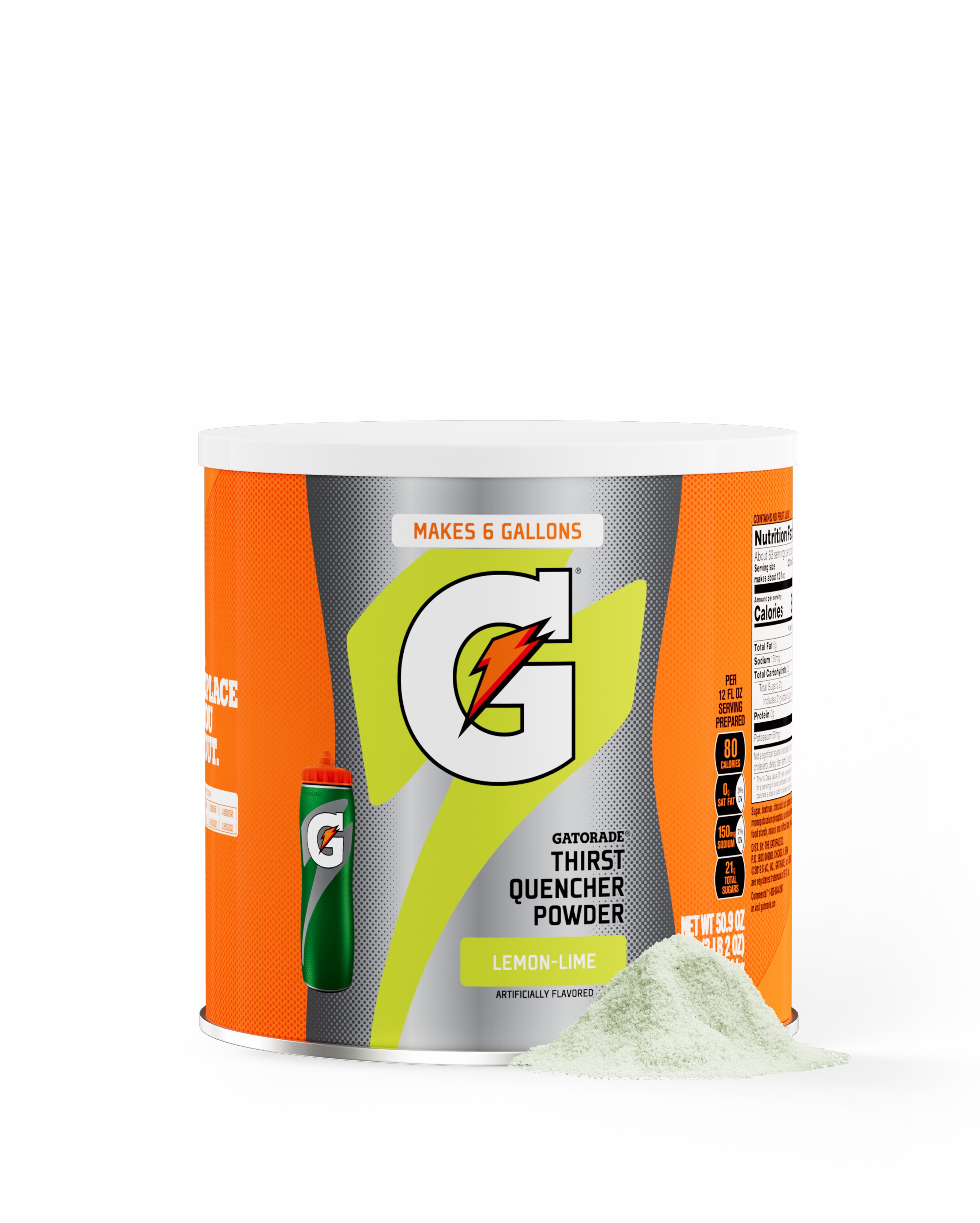 Lemon-Lime Gatorade Thirst Quencher Powder (3 canisters) Powders | 5842AUVDE