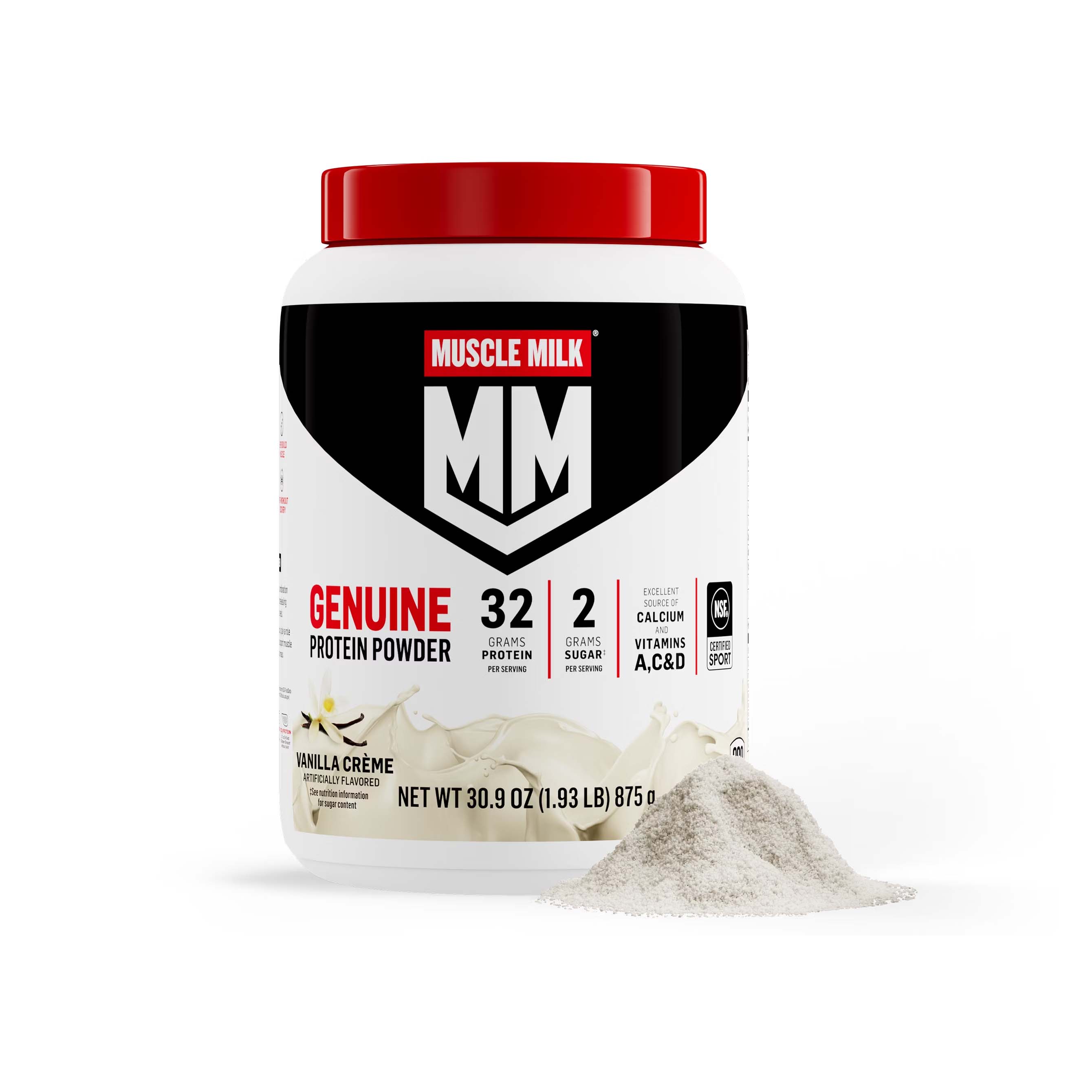 Vanilla Creme Gatorade Muscle Milk Protein Powder (30 Oz) Protein Powder | 1267UATRD